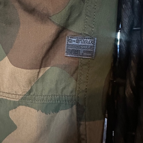 G-Star Green and Brown Cargo Pants - Picture 4 of 6